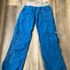 Zumba Cargo Pants. Blue & Grey. Size Large.